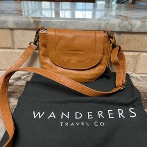 Leather crossbody from Wanderers Travel Co